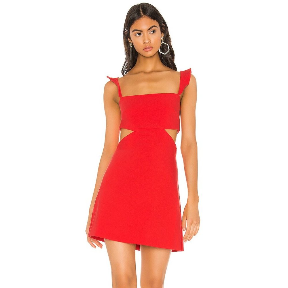Likely's Stella Sleeveless A-Line Mini Cutout Dress (Size 6)